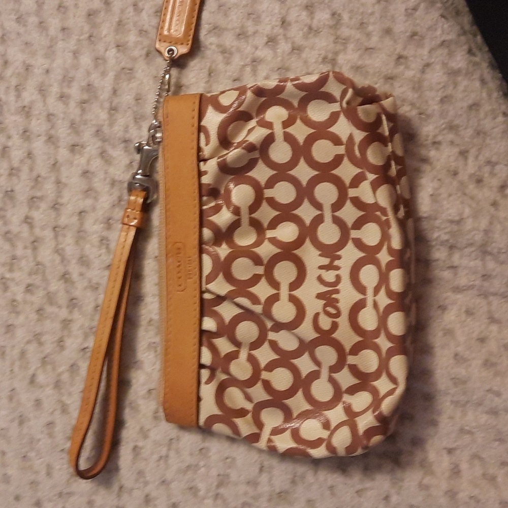 Small Coach coin bag
